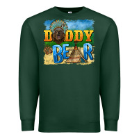Sports Green daddy bear native Premium Sweatshirt - BarkalooDesign