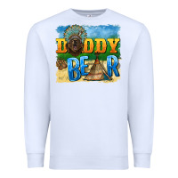 White daddy bear native Premium Sweatshirt - BarkalooDesign