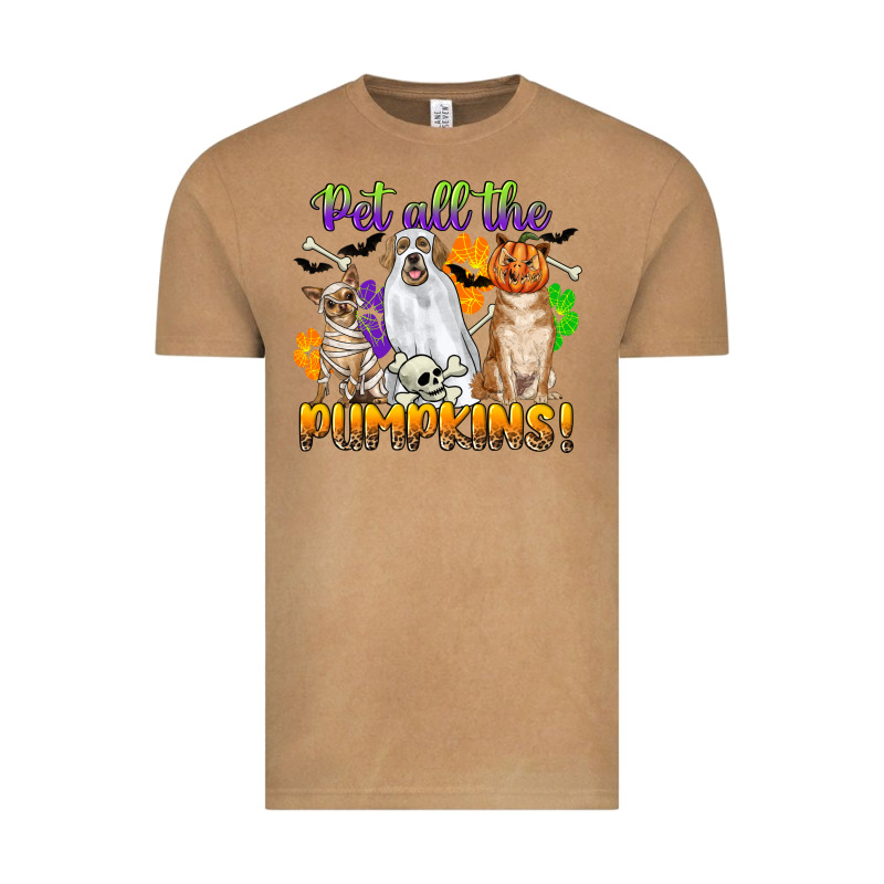 Pet All The Pumpkins Vintage Tee by CowGirlArtShop | Teevron