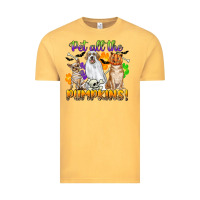 Vintage Mustard pet all the pumpkins Vintage Tee - CowGirlArtShop