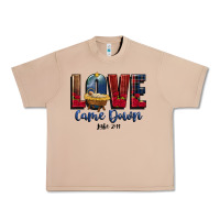 Burro love came down luke 2 11 Urban Heavy Tee - CowGirlArtShop