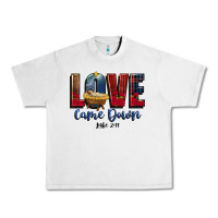 Lunar Rock love came down luke 2 11 Urban Heavy Tee - CowGirlArtShop