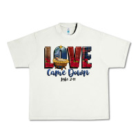 Love Came Down Luke 2 11 Urban Heavy Tee | Teevron