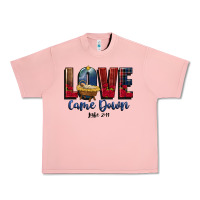 Salmon love came down luke 2 11 Urban Heavy Tee - CowGirlArtShop