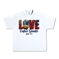 White love came down luke 2 11 Urban Heavy Tee - CowGirlArtShop