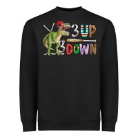 Black 3 up 3 down rex Heavyweight Sweatshirt - CowhideDigitalArt