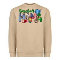 Mushroom baseball mama Heavyweight Sweatshirt - CowhideDigitalArt