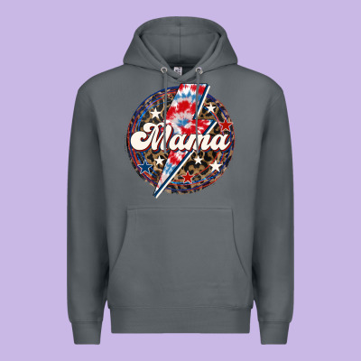 Western Mama Patriotic 4th Of July Premium Hoodie Designed By Lillyallendesigns