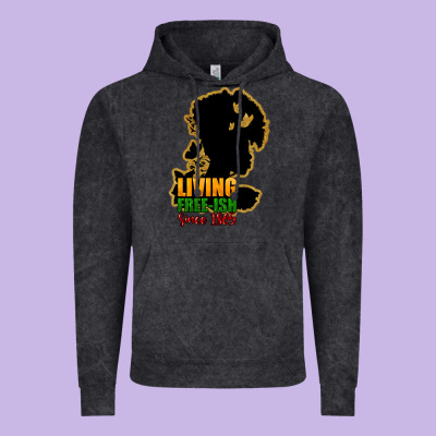 Living Free-ish Since 1865 Vintage Hoodie Designed By Howdyjamesfarm
