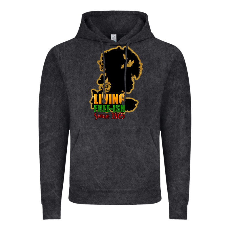 Living Free-ish Since 1865 Vintage Hoodie by HowdyJamesFarm | Teevron