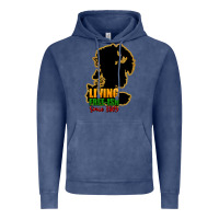 Vintage Denim Living free-ish since 1865 Vintage Hoodie - HowdyJamesFarm