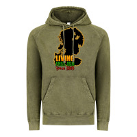 Vintage Olive Living free-ish since 1865 Vintage Hoodie - HowdyJamesFarm