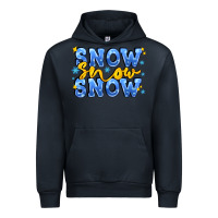 Navy snow snow snow with sparkle Urban Hoodie - AdoDesignShop