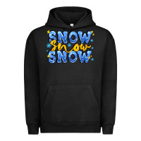 Pigment Black snow snow snow with sparkle Urban Hoodie - AdoDesignShop