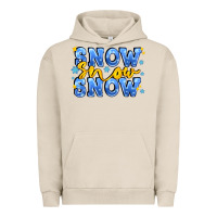 Pigment French Oak snow snow snow with sparkle Urban Hoodie - AdoDesignShop