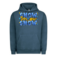 Pigment Midnight Navy snow snow snow with sparkle Urban Hoodie - AdoDesignShop
