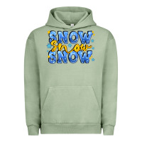 Pigment Oil Green snow snow snow with sparkle Urban Hoodie - AdoDesignShop