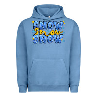 Snow Snow Snow With Sparkle Urban Hoodie | Teevron