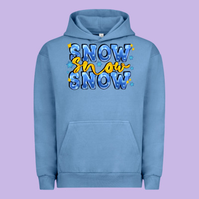 Snow Snow Snow With Sparkle Urban Hoodie Designed By Adodesignshop