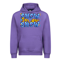 Tulip snow snow snow with sparkle Urban Hoodie - AdoDesignShop