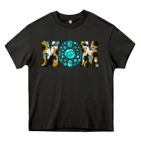 Asphalt Sunflower Turquoise Gemstone Cowhide Mom Heavy Core Tee - Bettercallsaul