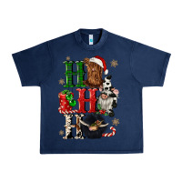 Navy ho ho ho heifer cow gnomies Urban Heavy Tee - CowGirlArtShop