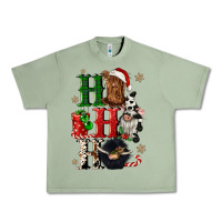 Oil Green ho ho ho heifer cow gnomies Urban Heavy Tee - CowGirlArtShop