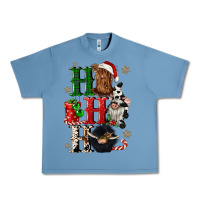 Pebble Blue ho ho ho heifer cow gnomies Urban Heavy Tee - CowGirlArtShop