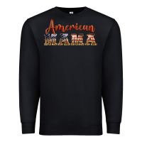 Black american mama Premium Sweatshirt - BarkalooDesign
