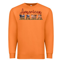 Carrot american mama Premium Sweatshirt - BarkalooDesign