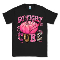 Black go fight cure pumpkin Classic Tee - texasbilliewilder