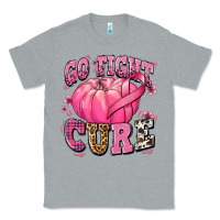 Heather Grey go fight cure pumpkin Classic Tee - texasbilliewilder