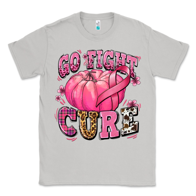 Go Fight Cure Pumpkin Classic Tee by texasbilliewilder | Teevron