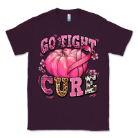 Plum go fight cure pumpkin Classic Tee - texasbilliewilder