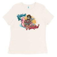 Bone Bitches be floatin' skeleton summer Ladies Tee - NancyCooperArtShop