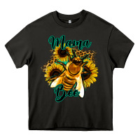 Asphalt Leopard Sunflower Western Mama Bee Heavy Core Tee - Bettercallsaul