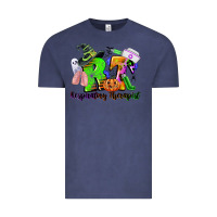 Vintage Denim rt respiratory therapist halloween Vintage Tee - CowGirlArtShop