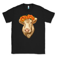 Black Charolais Cow Classic Tee - RanaPortraitStore