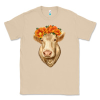 Mushroom Charolais Cow Classic Tee - RanaPortraitStore