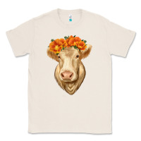 Natural Charolais Cow Classic Tee - RanaPortraitStore