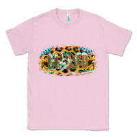 Bubblegum Pink Blessed Sunflower Gemstone Classic Tee - RanaPortraitStore