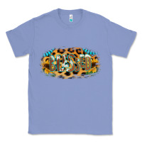 Colony Blue Blessed Sunflower Gemstone Classic Tee - RanaPortraitStore