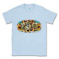 Dusty Blue Blessed Sunflower Gemstone Classic Tee - RanaPortraitStore