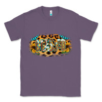 Lavender Blessed Sunflower Gemstone Classic Tee - RanaPortraitStore