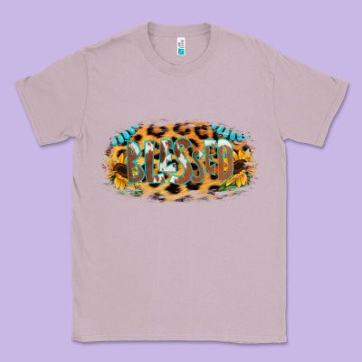 Blessed Sunflower Gemstone Classic Tee Designed By Ranaportraitstore