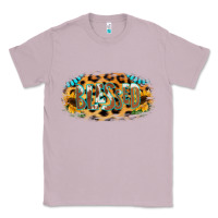 Lilac Blessed Sunflower Gemstone Classic Tee - RanaPortraitStore