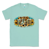 Seafoam Blessed Sunflower Gemstone Classic Tee - RanaPortraitStore