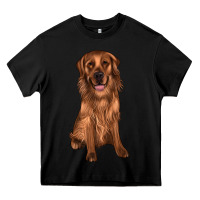 Black labrador Heavy Core Tee - JahusDesignShop