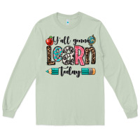 Matcha y'all gonna learn today Long Sleeve Tee - OliviaCreatesArt