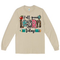 Mushroom y'all gonna learn today Long Sleeve Tee - OliviaCreatesArt
